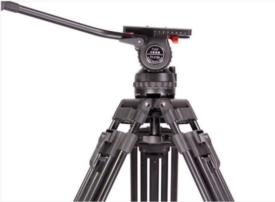 V150 TYSTVideo 비디오/영화/영화 촬영용 탄소 섬유 삼각대 0-15kg PTZ 베어링 범위