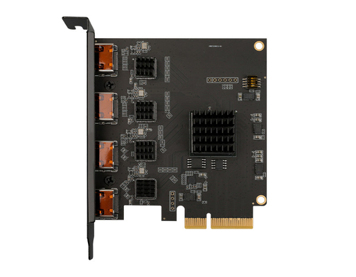 해상도 4채널 PCIe 비디오 캡처 카드