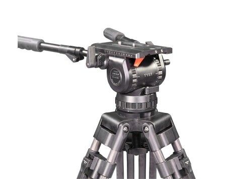 표준 소프트백 V150 TYSTVideo 비디오 촬영용 전문 탄소 섬유 삼각대