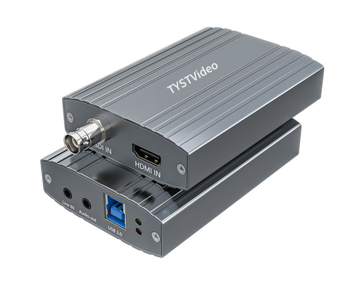 TYSTVideo HDMl SDI USB 휴대용 Wlndows HD 비디오 캡처 박스 탑재 DDR3 1GB DDR3