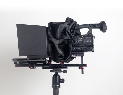 실내/외부 면접 DSLR 카메라 프롬프터 TY330 원격 제어 및 비행 케이스와 함께 7-11 &quot;태블릿