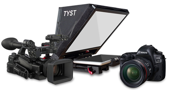 TY330 -Outlet 7-11" 태블릿 DSLR 카메라 텔레프롬프터 실내 및 야외 인터뷰