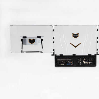 인터넷 신호 소스 17.3 인치 휴대용 야외 스포츠 게임용 3 화면 라이브 스트리밍 장비