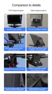 휴대용 TV 라이브 스트리밍 머신 TYSTVideo Professional 실내 또는 야외 녹화