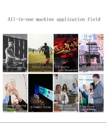 라이브 스트리밍 방송 스위치 1T 롬과 함께 온-인-વન 17.3 모니터 휴대용 비디오 스테이션