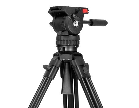 75mm Bowl Tripod for Professional Camera Lifting Height of 780mm-1700mm PTZ를 포함하여