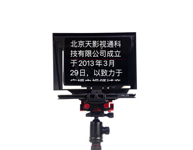 태블릿/DSLR 카메라 라이브 방송을 위한 TYST 유니버설 휴대용 리모컨 프로밍터